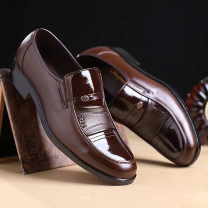 Mocassins Vernis Homme en Simili Cuir - Classe