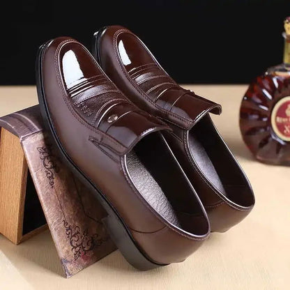 Mocassins Vernis Homme en Simili Cuir - Classe