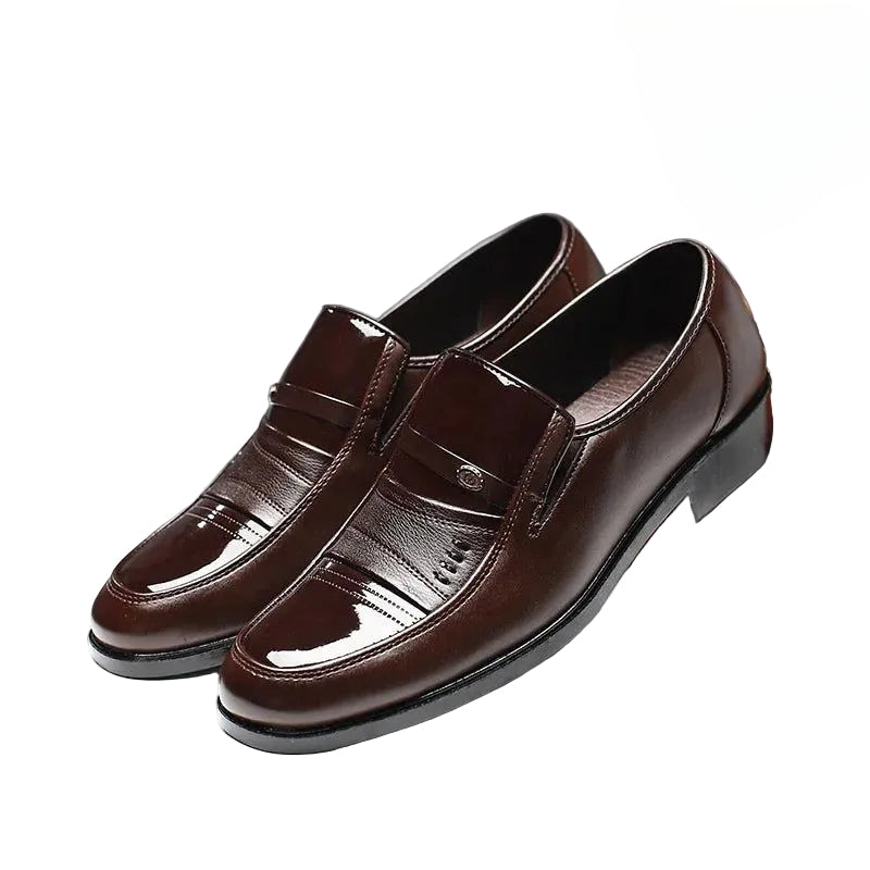 Mocassins Vernis Homme en Simili Cuir - Classe