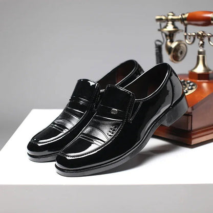 Mocassins Vernis Homme en Simili Cuir - Classe