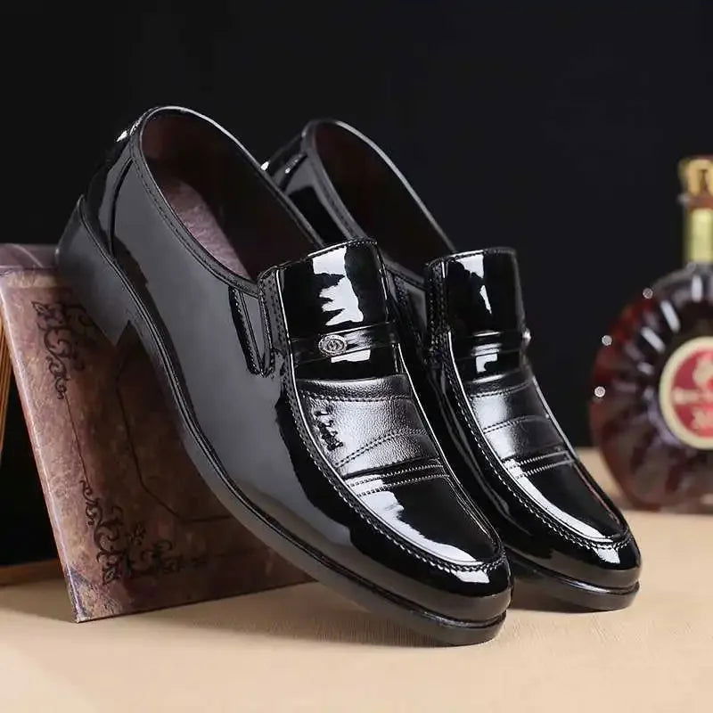 Mocassins Vernis Homme en Simili Cuir - Classe