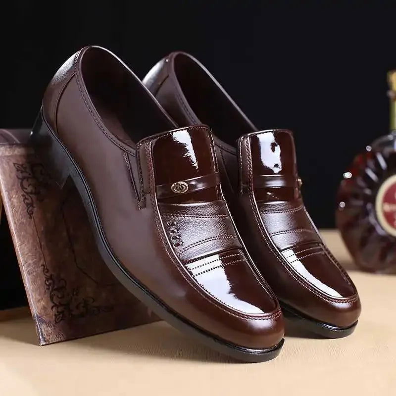 Mocassins Vernis Homme en Simili Cuir - Classe