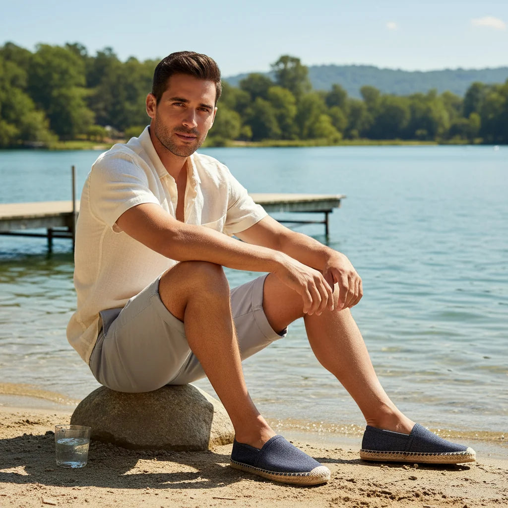 Espadrilles Homme – Style Casual Uni