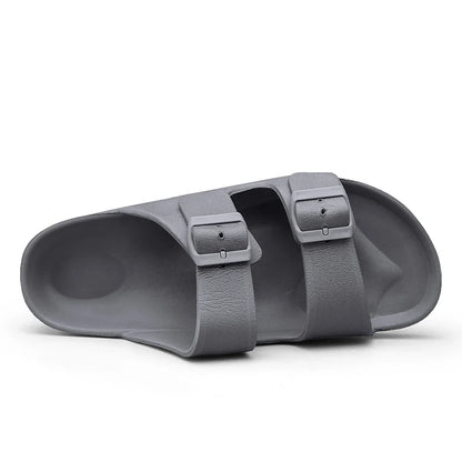 Sandales Homme – Double Boucle Réglable Et Semelle Antidérapante