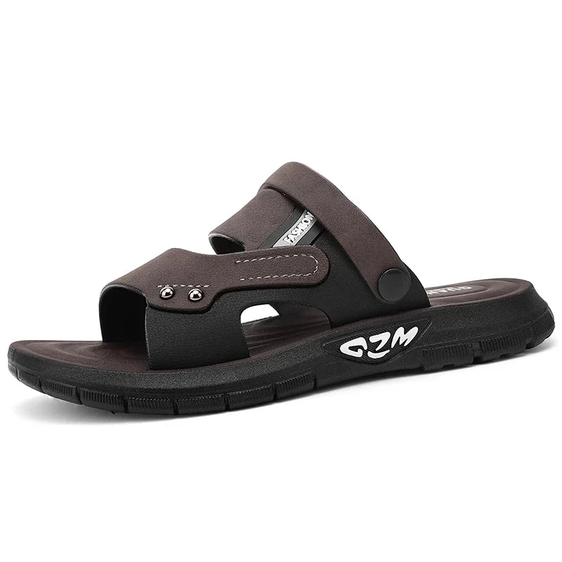 Sandales Homme – Style Sport À Double Brides Fixées