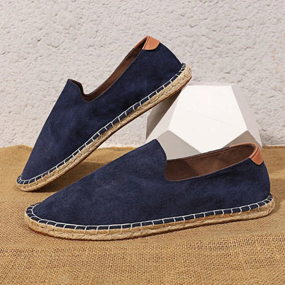 Espadrilles Homme – Semelle Liège Bout Rond