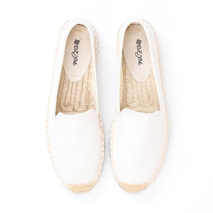 Espadrilles Femme Toile – Semelle Tressée Bout Rond