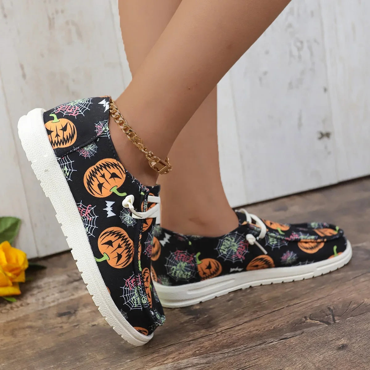 Espadrilles Femme Toile – Imprimé Fantaisie Multicolore