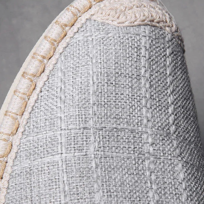 Espadrilles Homme Toile – Slip-On Uni Respirant