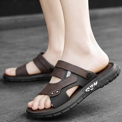 Sandales Homme – Style Sport À Double Brides Fixées