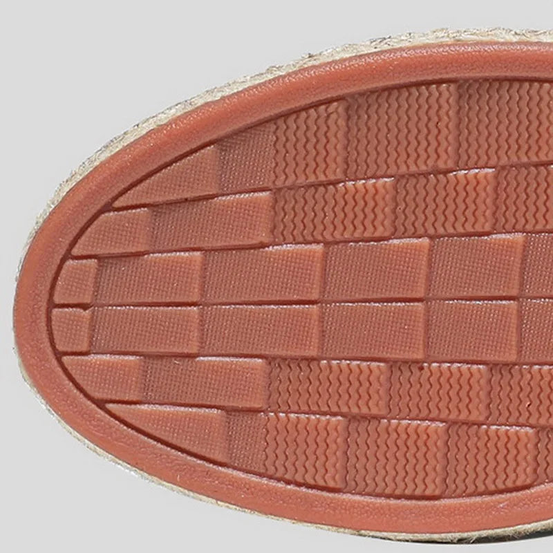 Espadrilles Homme Toile – Slip-On Bout Rond Style Pêcheur