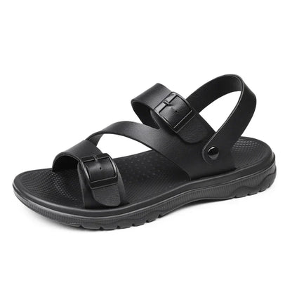 Sandales Homme – Brides À Boucles Et Semelle Antidérapante