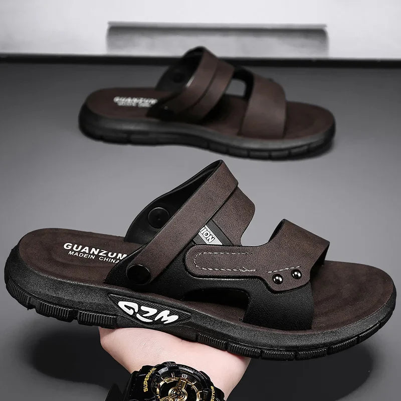 Sandales Homme – Style Sport À Double Brides Fixées
