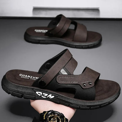Sandales Homme – Style Sport À Double Brides Fixées