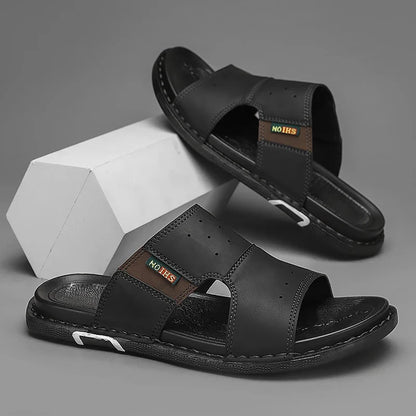 Sandales Homme – Design Croisé Confortable Et Antidérapant