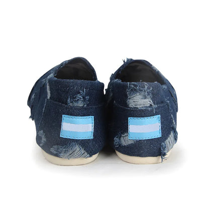 Espadrilles Femme Textile – Slip-On Uni Bout Rond
