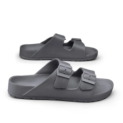 Sandales Homme – Double Boucle Réglable Et Semelle Antidérapante