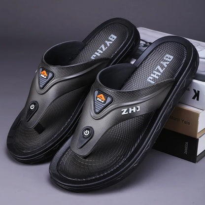 Sandales Homme – Tongs Techniques Avec Bouton Design Et Maintien Ergonomique