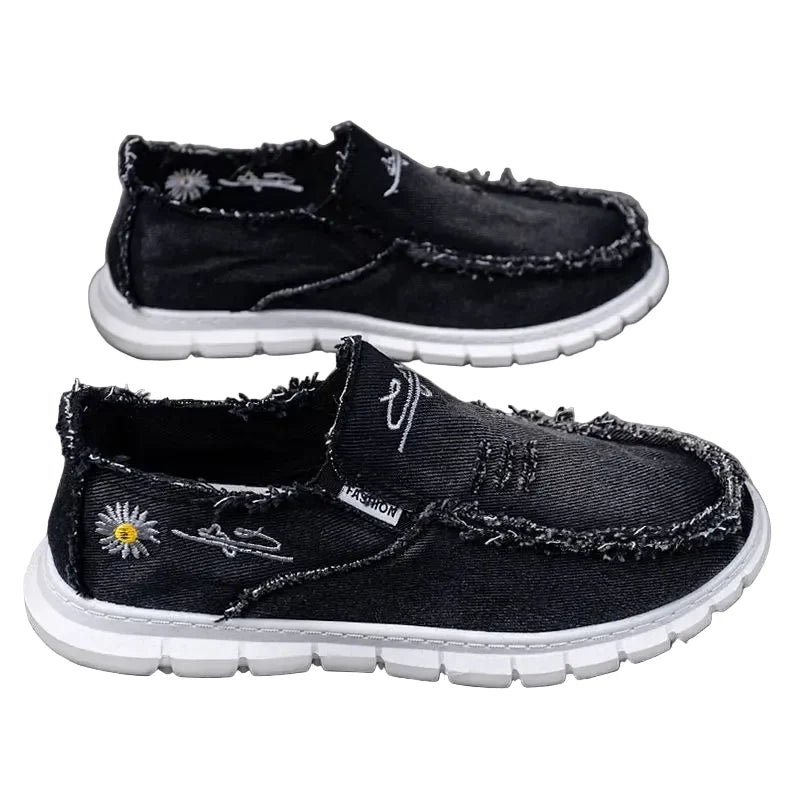 Espadrilles Homme Toile – Modèle Uni À Lacets