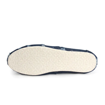 Espadrilles Femme Textile – Slip-On Uni Bout Rond