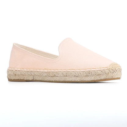 Espadrilles Femme Toile – Semelle Tressée Bout Rond