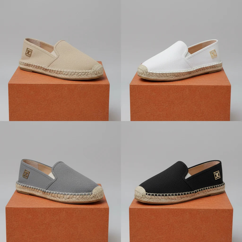 Espadrilles Homme Toile – Texture Tressée Slip-On