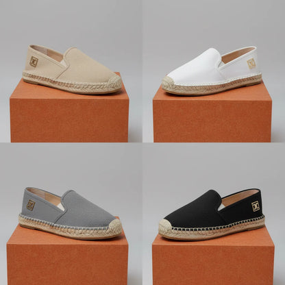 Espadrilles Homme Toile – Texture Tressée Slip-On