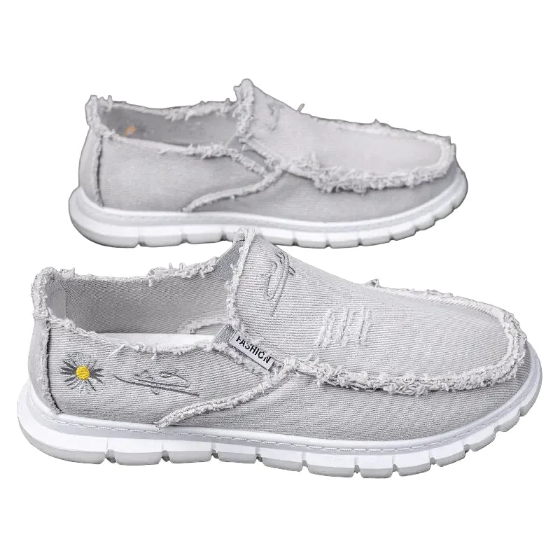 Espadrilles Homme Toile – Modèle Uni À Lacets