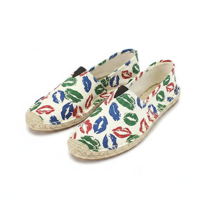 Espadrilles Homme Toile – Modèle Uni Slip-On