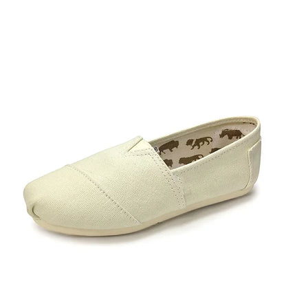 Espadrilles Femme Canvas – Bout Pointu Sans Lacets