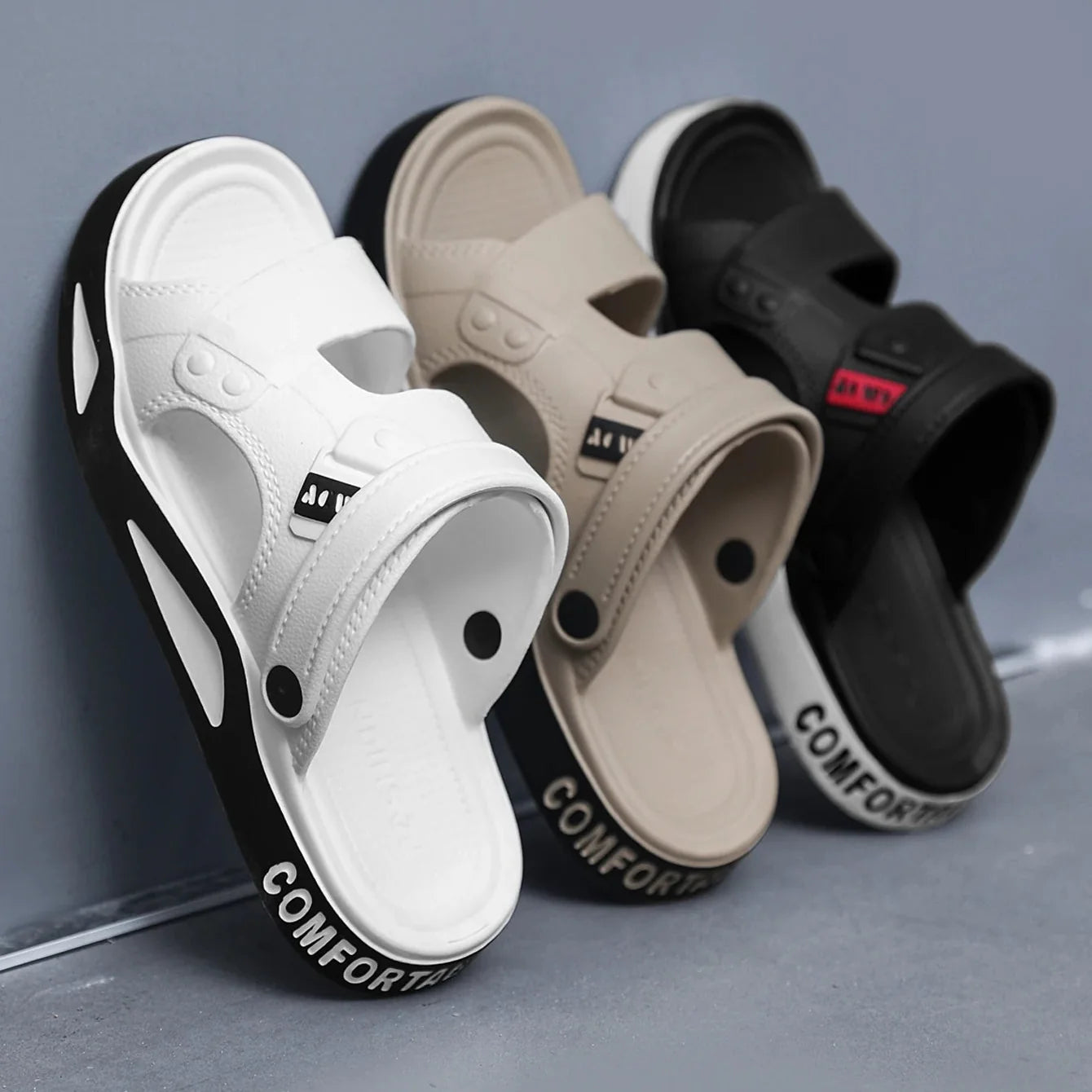 Sandales Homme Sport – Semelle Contrastée Et Design Urbain