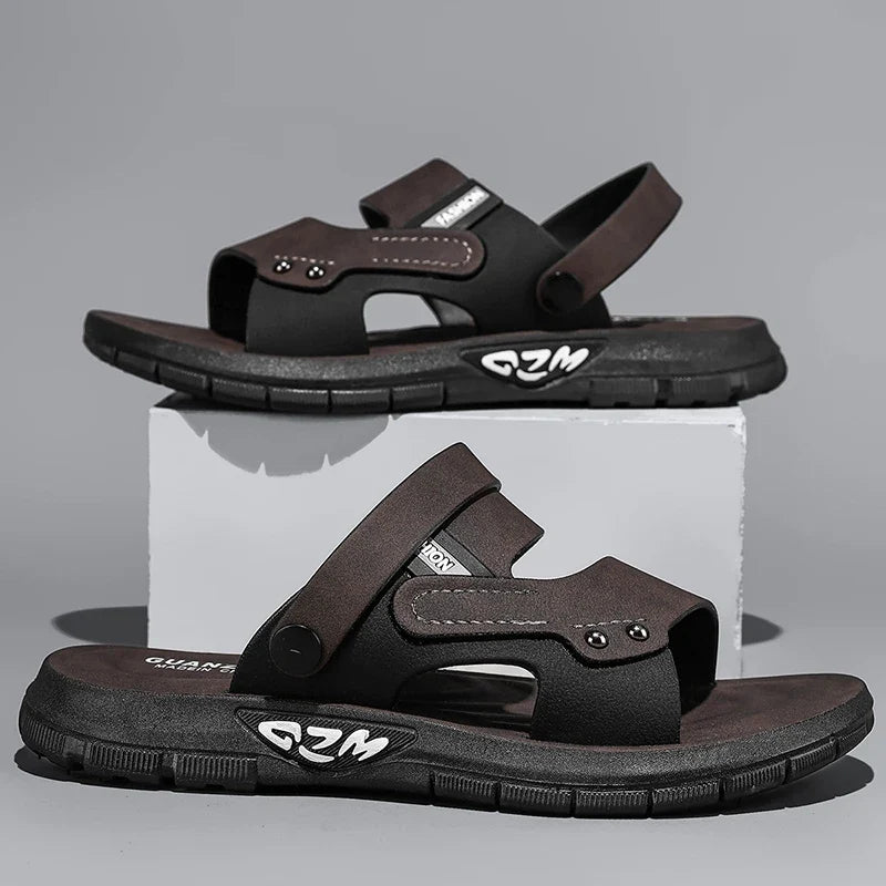 Sandales Homme – Style Sport À Double Brides Fixées