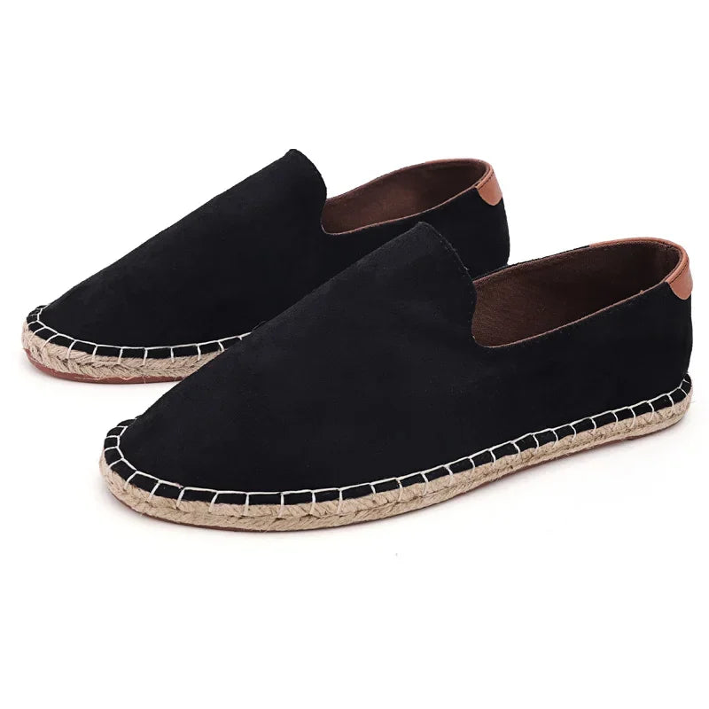 Espadrilles Homme – Semelle Liège Bout Rond