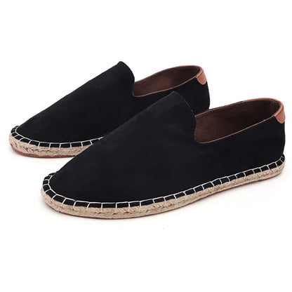Espadrilles Homme – Semelle Liège Bout Rond