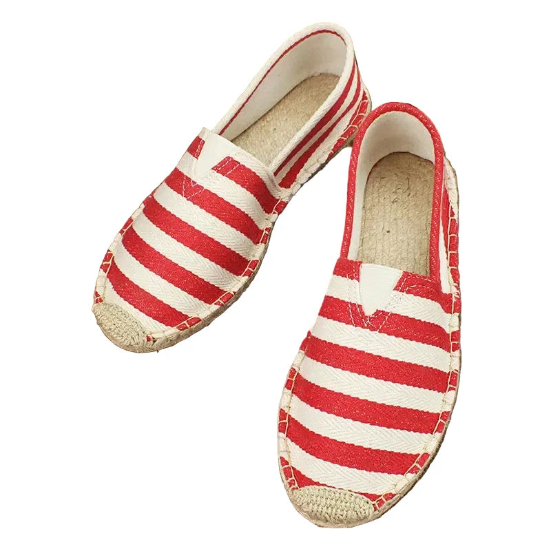 Espadrilles Homme Toile – Modèle Uni Slip-On
