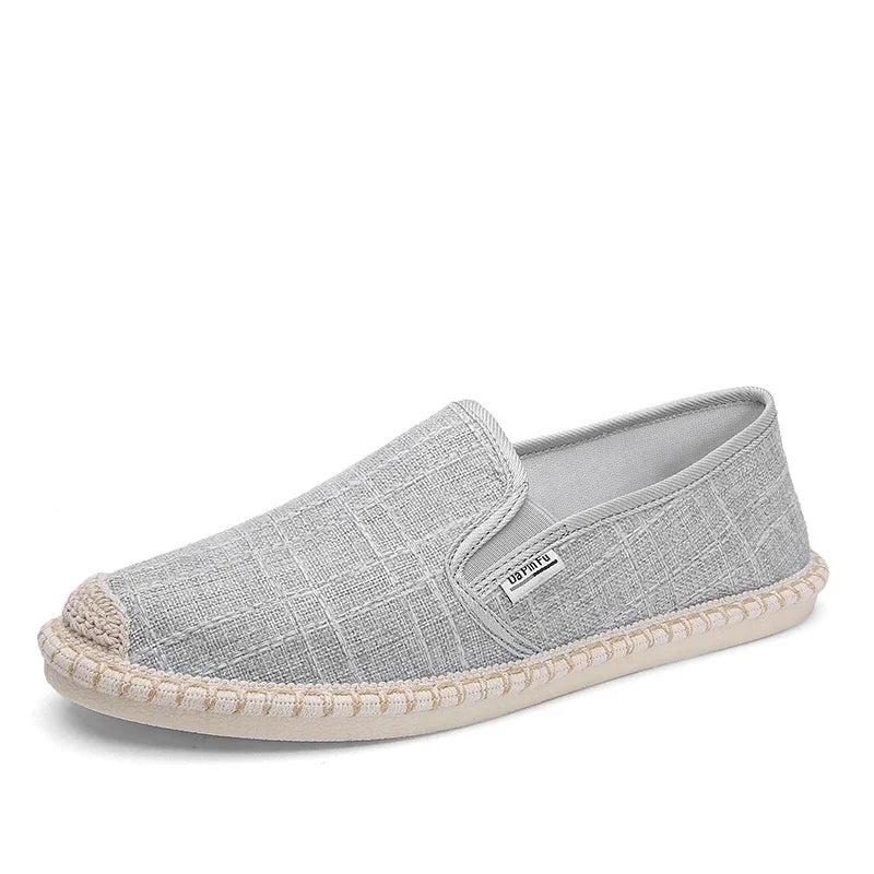Espadrilles Homme Toile – Slip-On Uni Respirant
