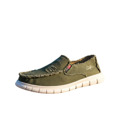 Espadrilles Homme Toile – Modèle Uni À Lacets