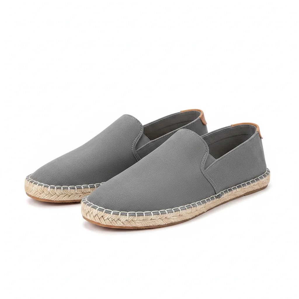 Espadrilles Homme – Semelle Liège Bout Rond