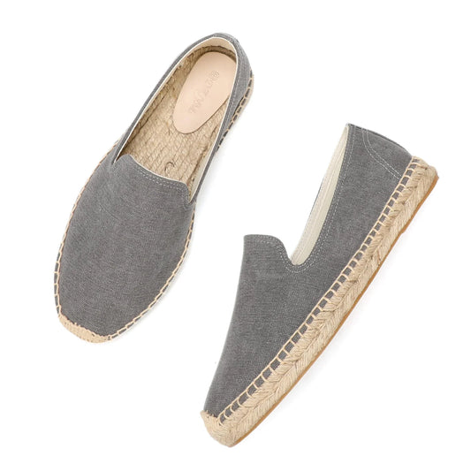 Espadrilles Homme Toile – Design Uni À Enfiler