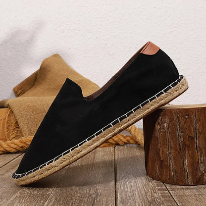Espadrilles Homme – Semelle Liège Bout Rond