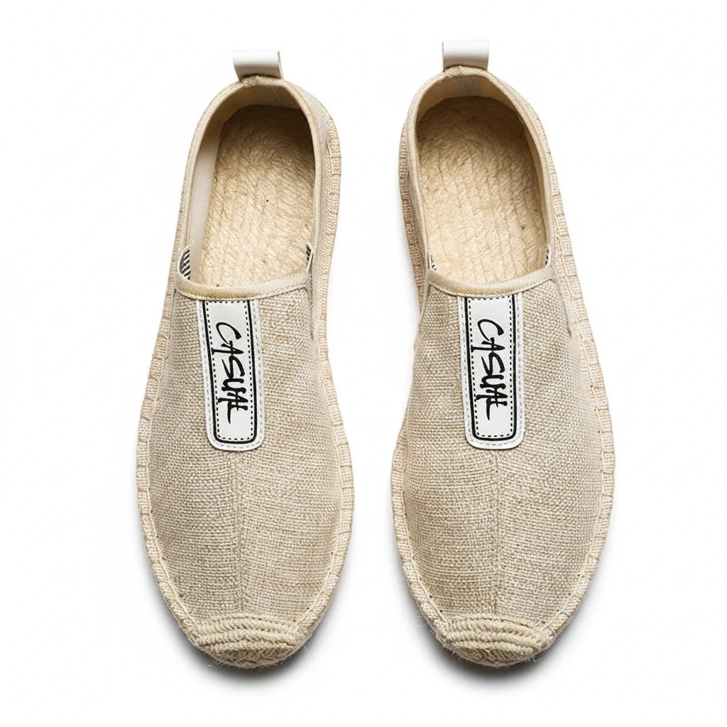 Espadrilles Homme Toile – Slip-On Uni Classique