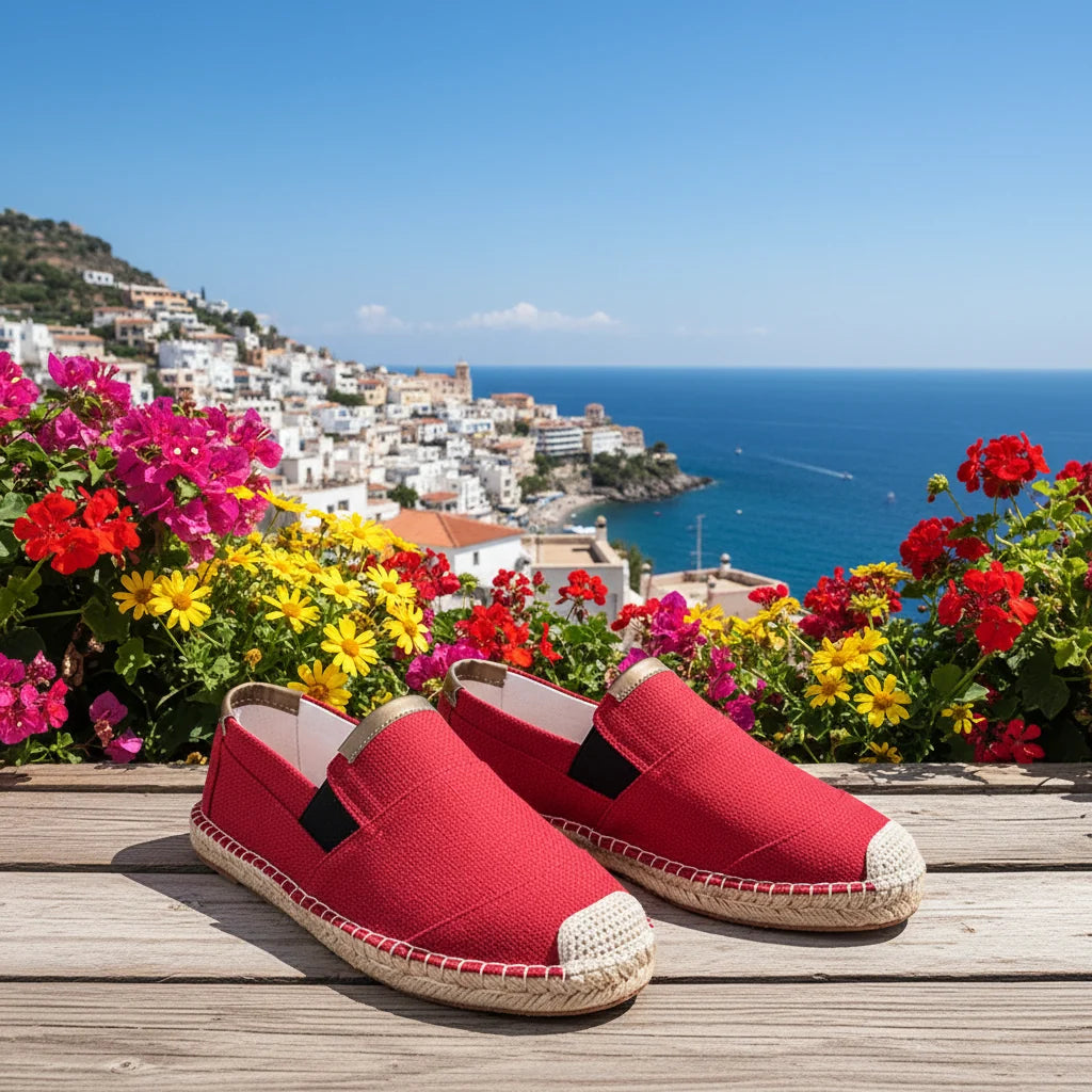 Espadrilles Homme Microfibre – Bout Pointu Sans Lacets