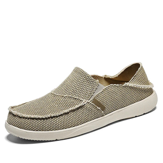 Espadrilles Homme Toile – Design Tressé Décontracté Slip-On