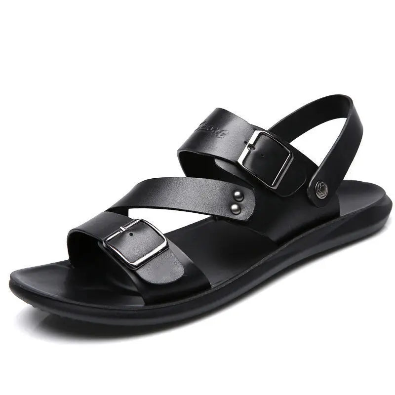 Sandales Homme – Brides Multiples Avec Boucles Ajustables