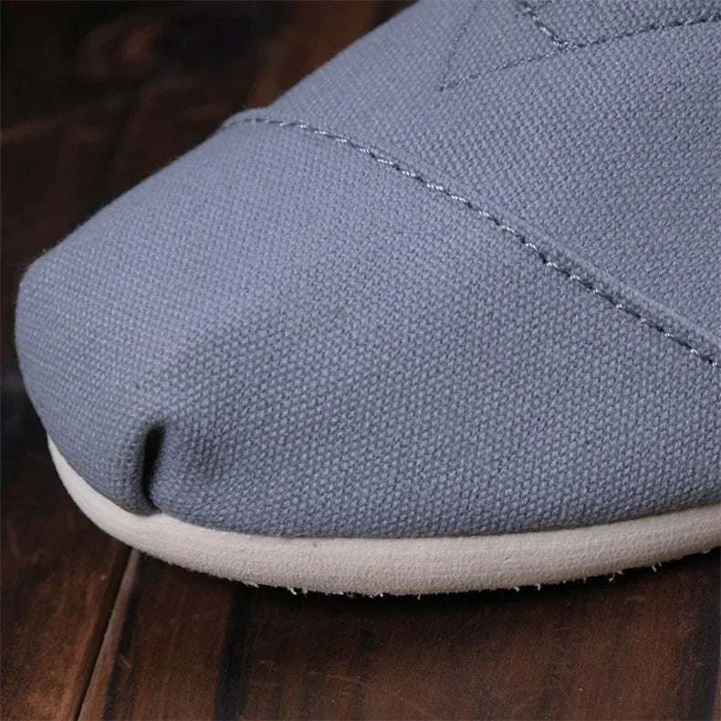 Espadrilles Femme Canvas – Bout Pointu Sans Lacets