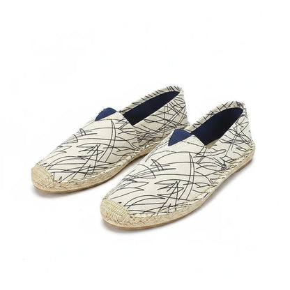 Espadrilles Homme Toile – Modèle Uni Slip-On