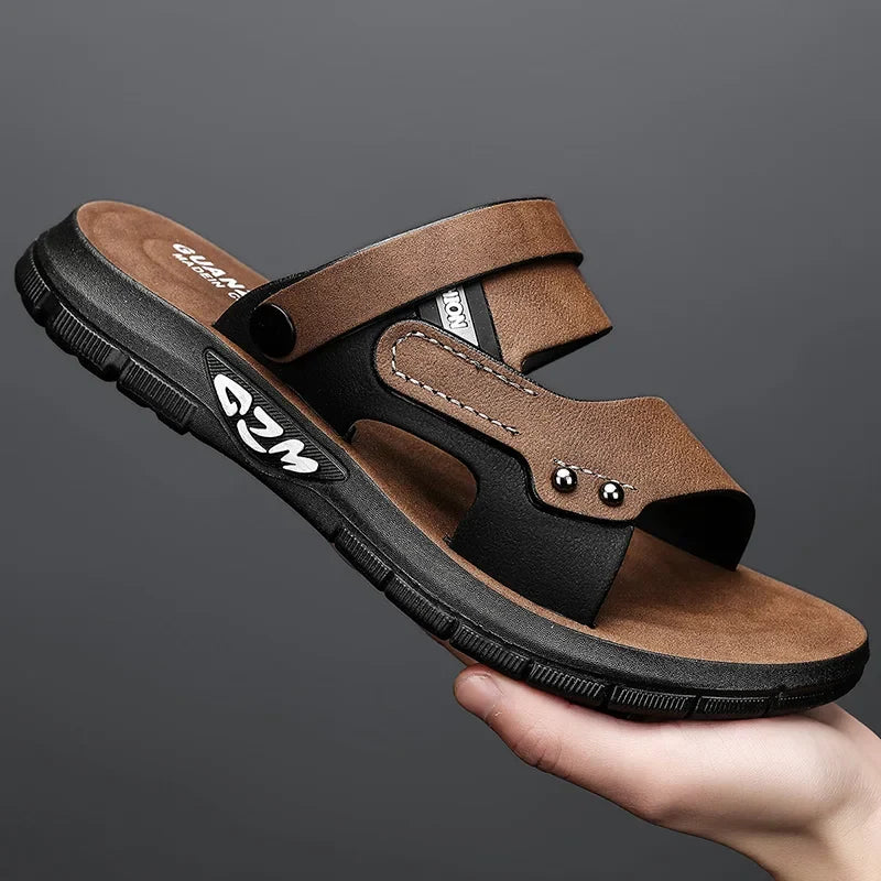 Sandales Homme – Style Sport À Double Brides Fixées