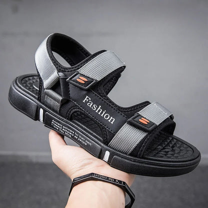 Sandales Homme – Style Sportif À Scratch Et Détails Contrastés