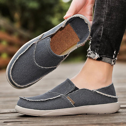 Espadrilles Homme Toile – Design Tressé Décontracté Slip-On