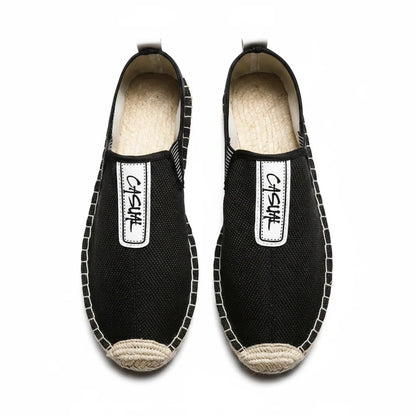 Espadrilles Homme Toile – Slip-On Uni Classique
